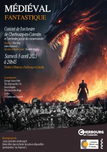 Affiche du concert du 8 avril