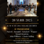 Affiche du concert
